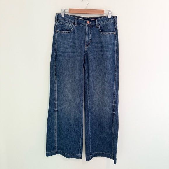 Anthropologie Pilcro Wide Leg Full Length Jeans